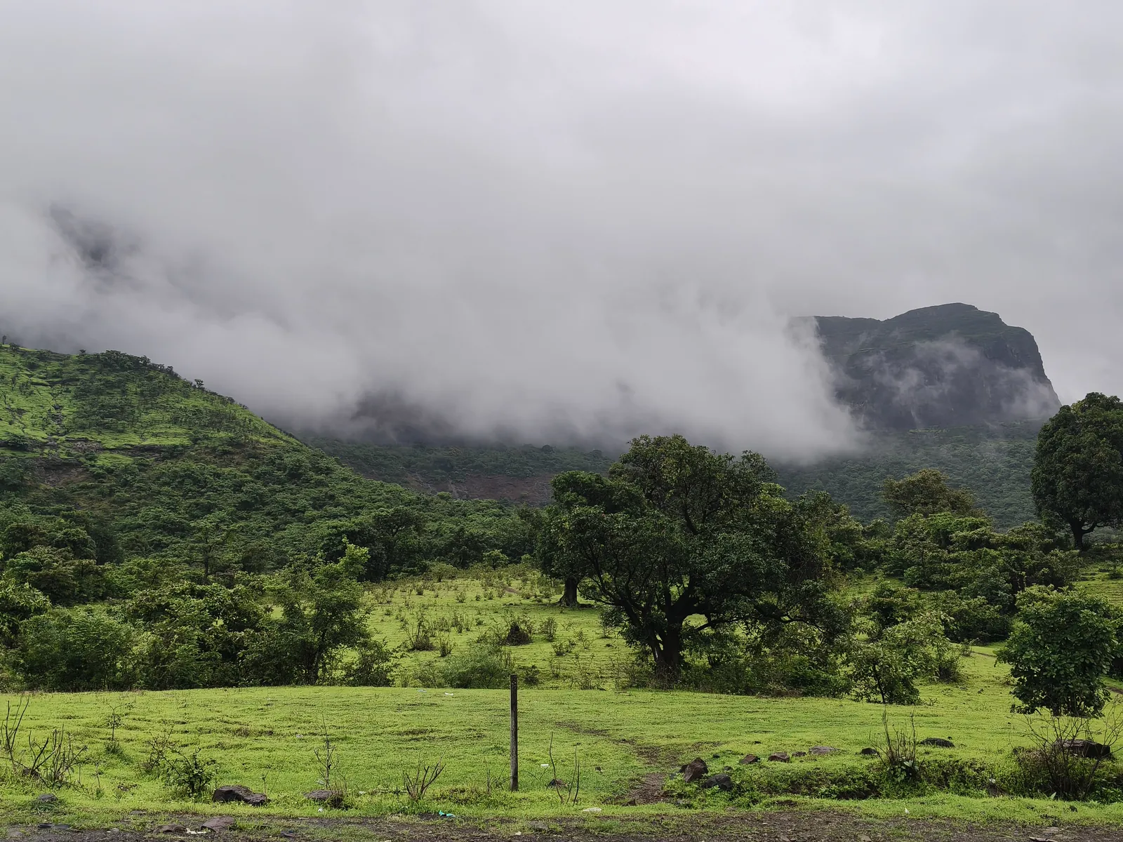 Cloud on the Sahyadri peaks