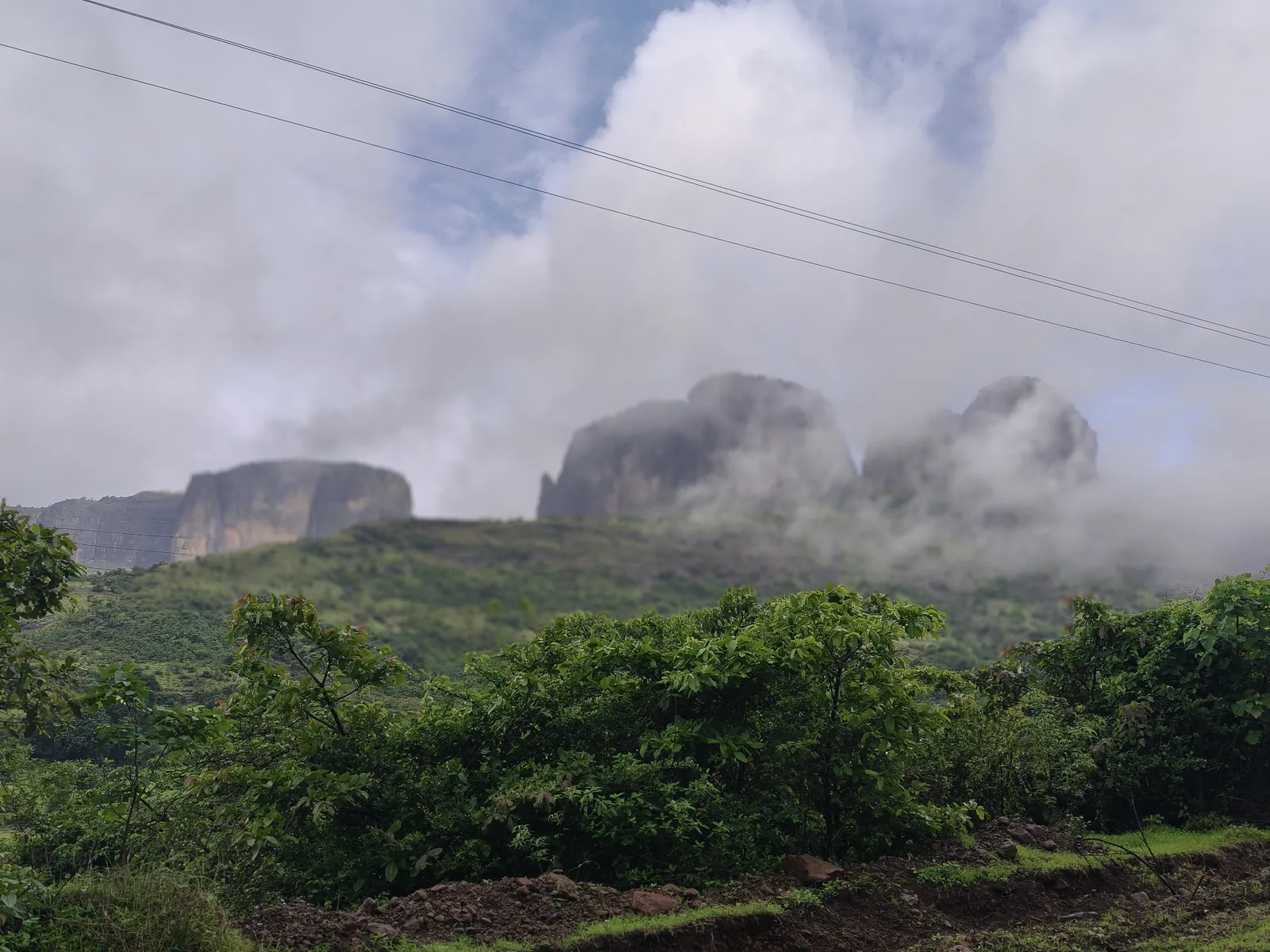 Monsoon cloud over the Sahyadri