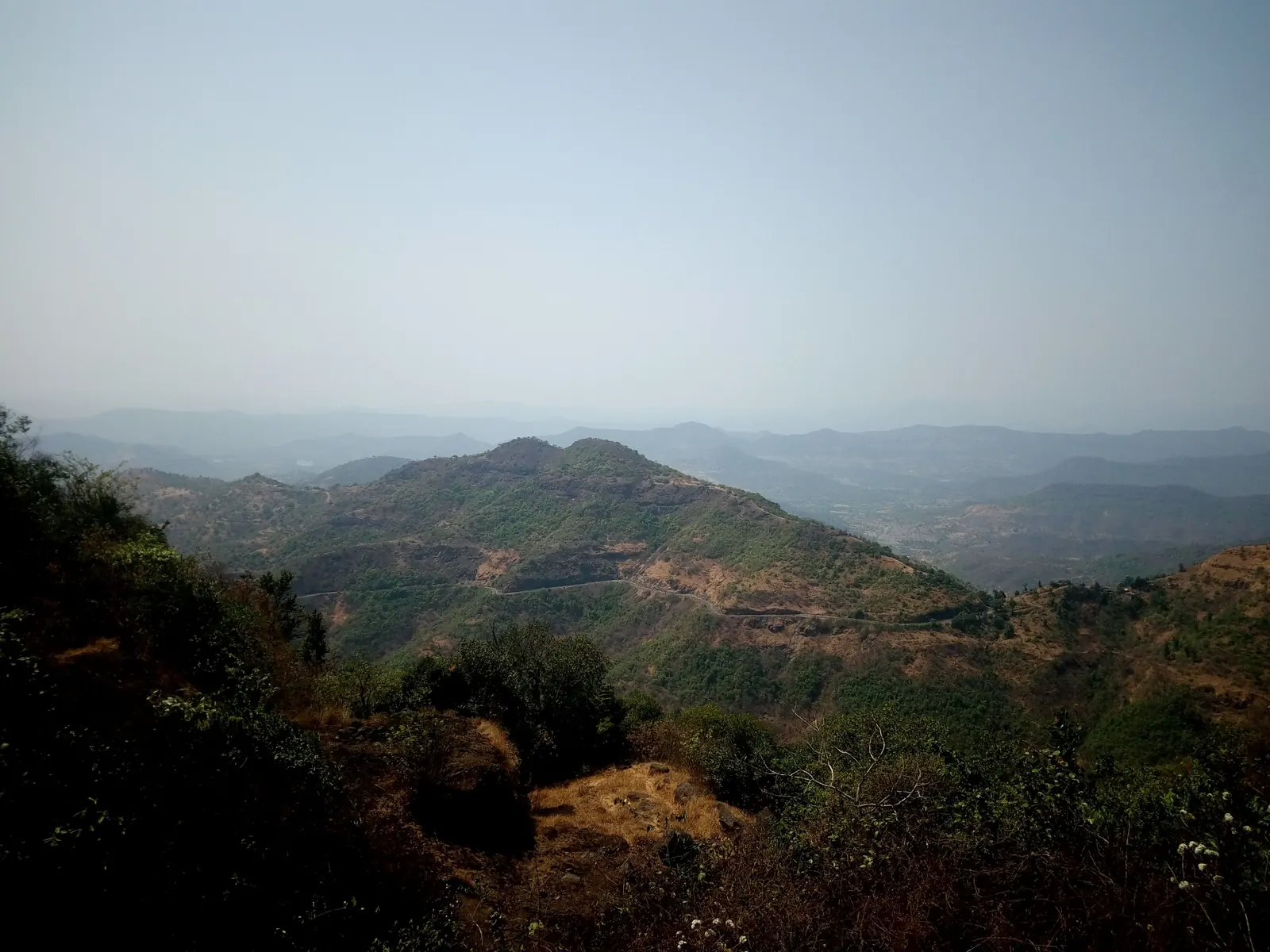 The green hills of Mahabaleshwar