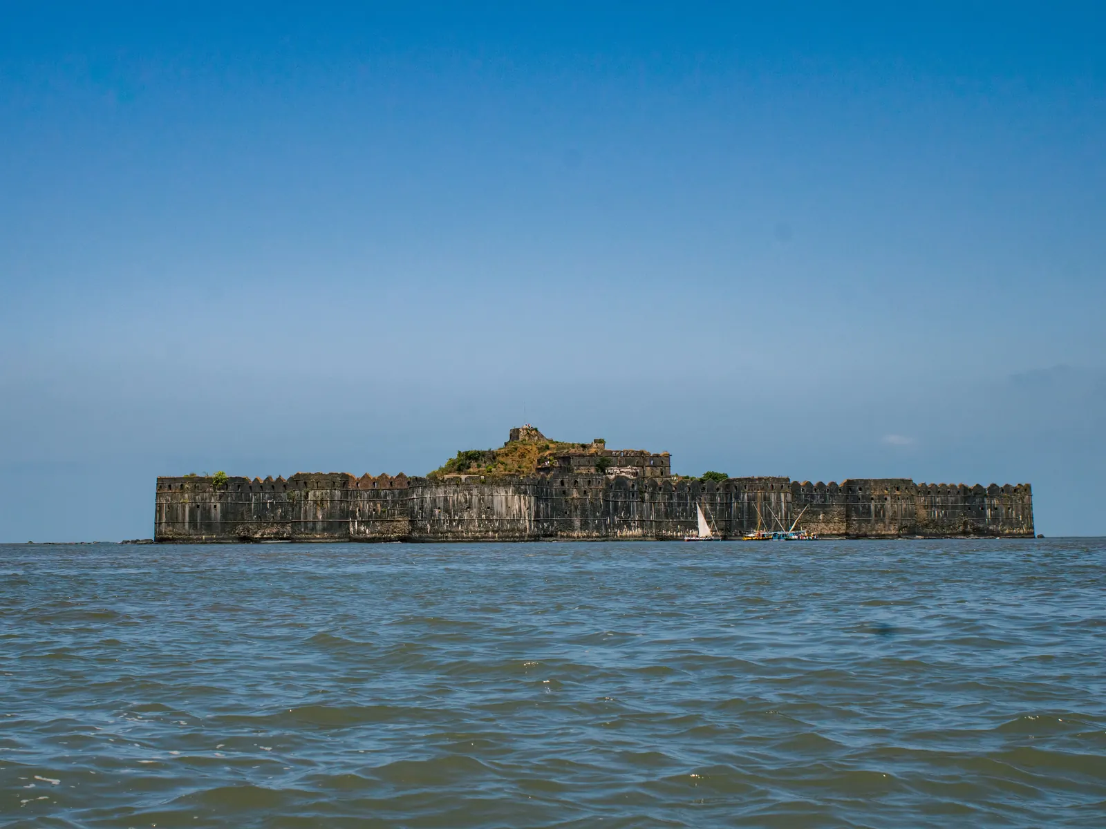 Murud-Janjira sea fort on the Arabian Sea