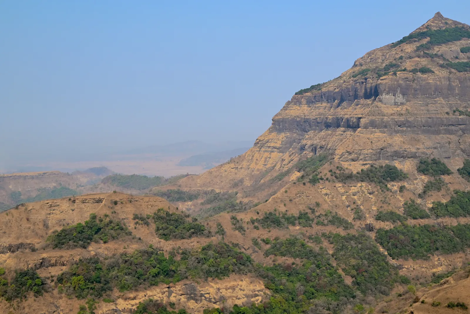 The hills around Nashik